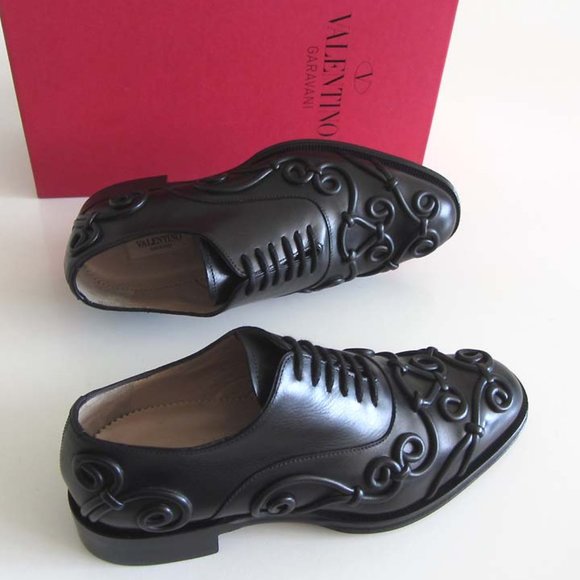 new VALENTINO Arabesque pattern dress shoes 37 / 7 - Picture 8 of 8